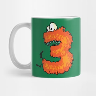 Little Monster Kids 3 years old t-shirt (MLM28) Mug